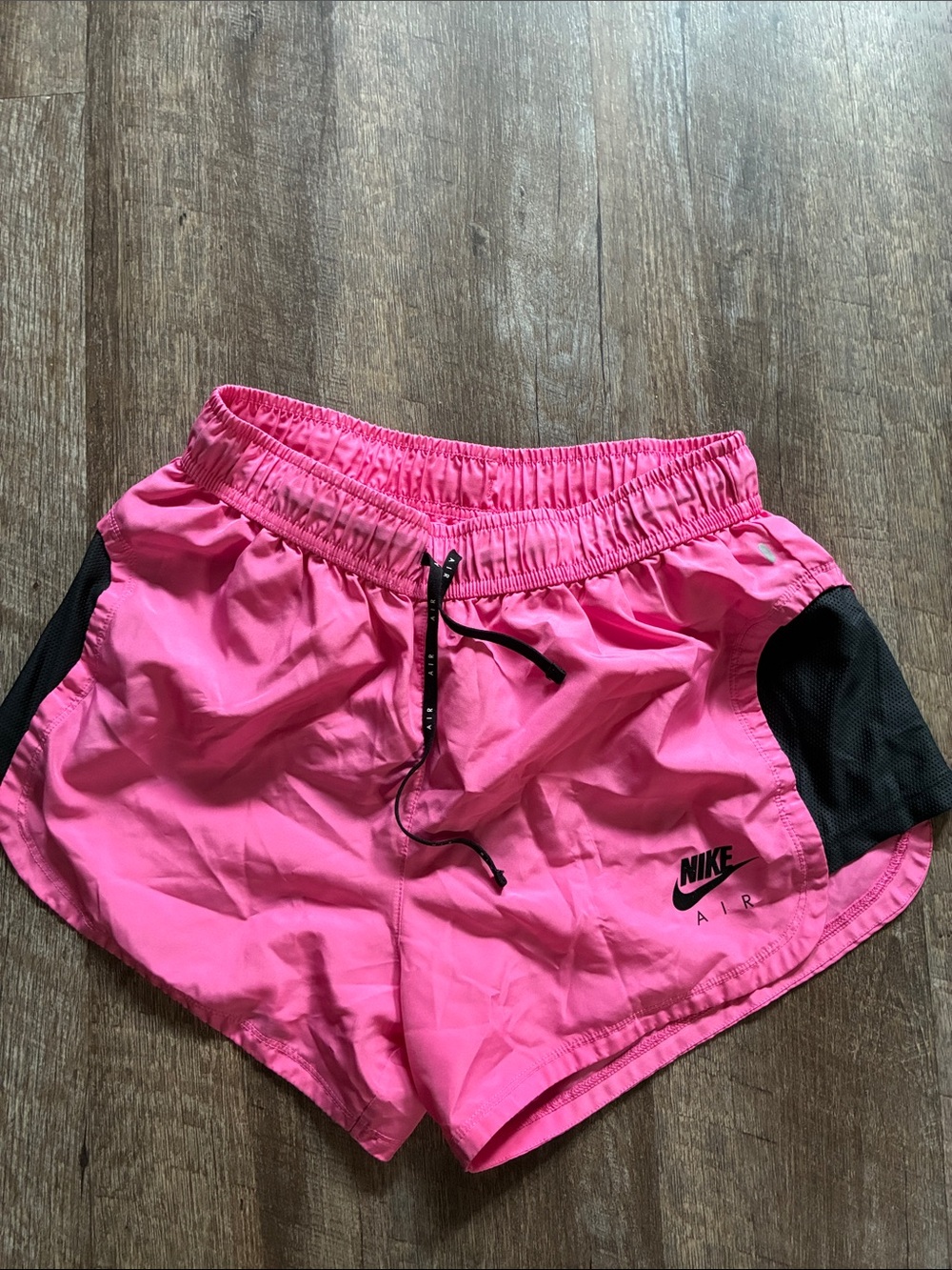 Nike Hot Pink Women’s Athletic Shorts with Black Panels